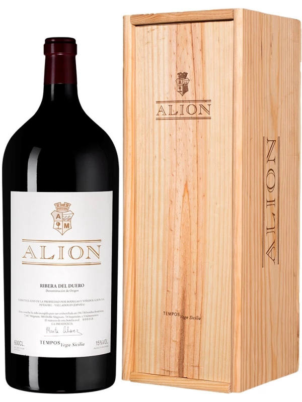 Ribera del Duero DO, Alion, wooden box