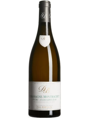 Вино P. & L. Borgeot, Chassagne-Montrachet 1er Cru Clos Saint-Jean AOC Blanc 2021, 0.75 л
