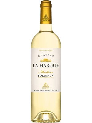 Вино Chateau La Hargue, Bordeaux AOC Moelleux 2015, 0.75 л