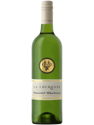 Вино La Couronne, Unwooded Chardonnay 2016, 0.75 л