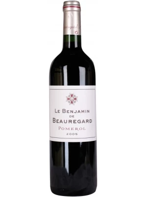 Вино Le Benjamin de Beauregard, Pomerol AOC 2005, 0.75 л