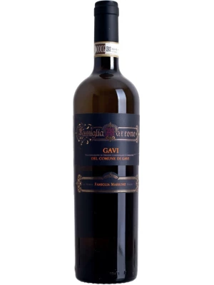 Вино Famiglia Marrone, Gavi DOCG del Comune di Gavi 2020, 0.75 л