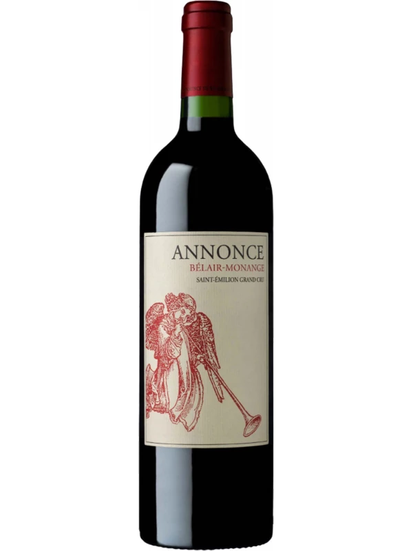 Annonce de Belair-Monange, Saint-Emilion Grand Cru AOC