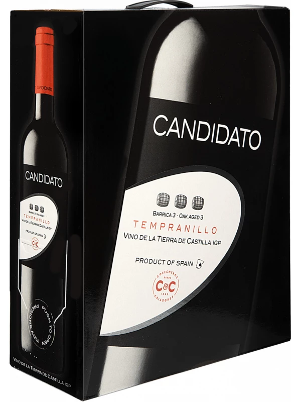 Cosecheros y Criadores, Candidato Tempranillo 3 Meses en Barrica, bag-in-box