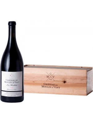 Вино Croix des Verillats, Moulin-a-Vent AOC wooden box 2015, 1.5 л