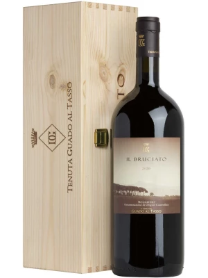 Вино Il Bruciato, Bolgheri DOC, wooden box 2020, 1.5 л