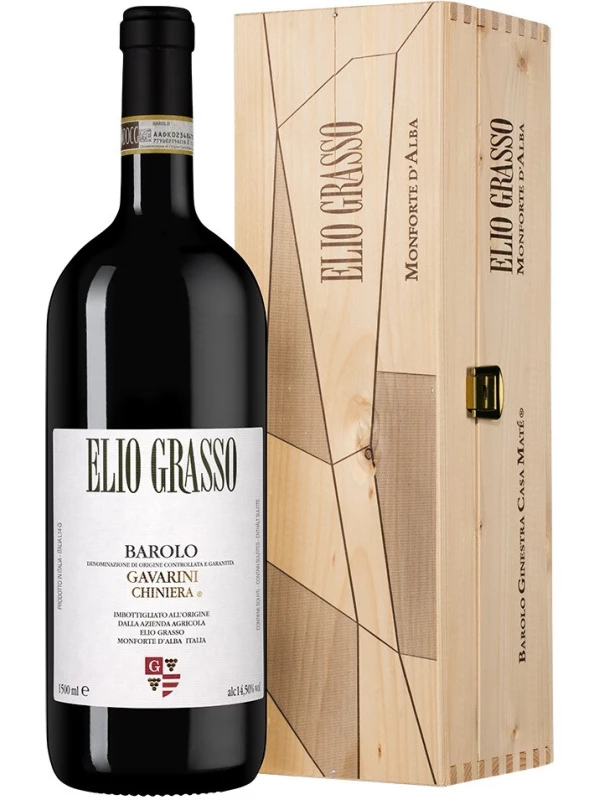 Barolo Gavarini Vigna Chiniera DOCG, wooden box