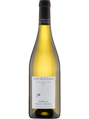 Вино Domaine La Haute Fevrie, Moulin de la Gustais Muscadet Sevre et Maine AOC sur Lie 2022, 0.75 л