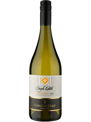 Вино Casas del Toqui, Single Estate Chardonnay, Central Valley DO 2021, 0.75 л