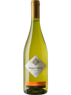 Вино TerraMater, Paso del Sol Chardonnay 2023, 0.75 л