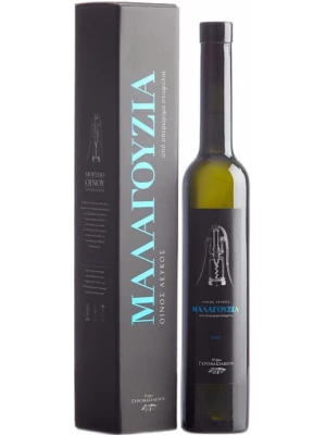 Вино Ktima Gerovassiliou, Malagousia Late Harvest, gift box 2021, 0.5 л