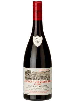 Вино Gevrey-Сhambertin AOC 1er Cru Clos St Jacques 2010, 0.75 л
