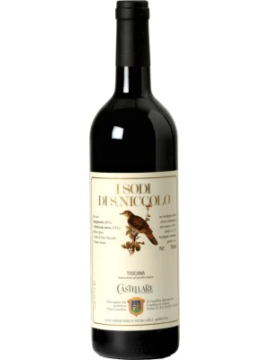 Вино Castellare di Castellina, I Sodi di San Niccolo, Toscana IGT, gift box 2009, 0.75 л