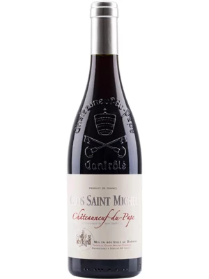 Вино Clos Saint Michel Chateauneuf-du-Pape AOC Rouge 2020, 0.75 л