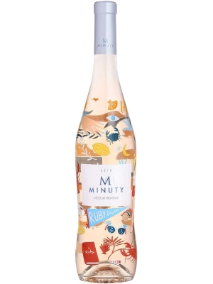 Вино M de Minuty Rose, Cotes de Provence AOC, Limited Edition by Ruby Taylor 2018, 0.75 л