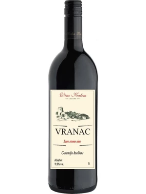 Вино Vino Kalem, Vranac Suvo 1 л