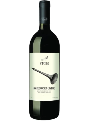 Вино Stobi, Makedonsko Crveno 1 л