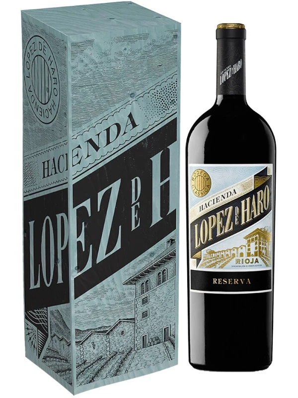 Hacienda Lopez de Haro, Reserva, Rioja DOCa, gift box