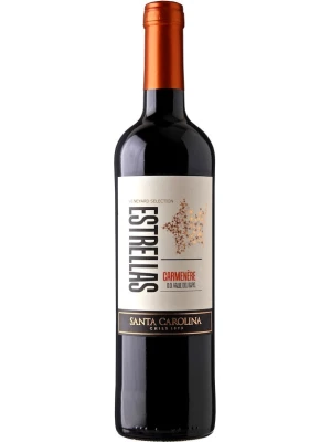 Вино Santa Carolina, Estrellas Carmenere 2018, 0.75 л