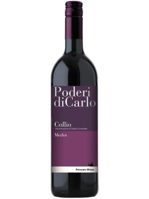 Вино Poderi di Carlo Merlot, Collio DOC 2015, 0.75 л