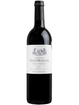 Вино Chateau Trois Moulins Cru Bourgeois, Haut-Medoc AOC 2007, 0.75 л