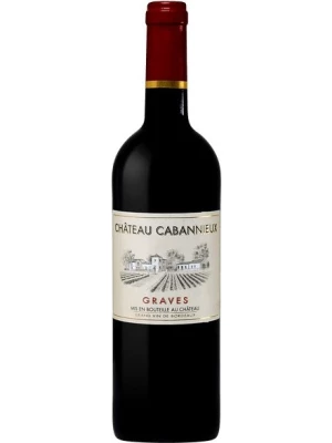 Вино Chateau Cabannieux Rouge, Graves AOC 0.75 л