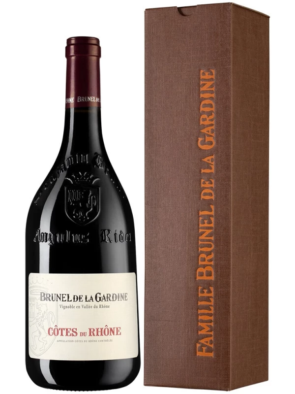 Brunel de la Gardine, Cotes du Rhone AOC, gift box