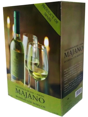 Вино Fernando Castro, Majano Sauvignon Blanc-Airen, bag-in-box 3 л
