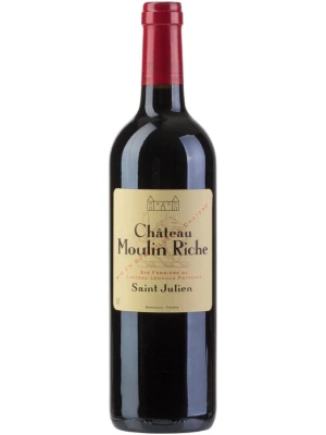 Вино Chateau Moulin Riche, Saint-Julien AOC 2017, 0.75 л