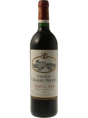 Вино Chateau Chasse-Spleen, Moulis-en-Medoc AOC Cru Bourgeois 1998, 0.75 л