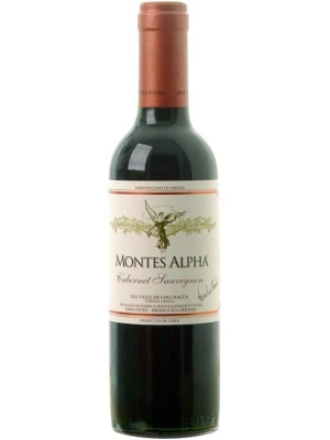 Вино Montes, Alpha Cabernet Sauvignon 2015, 0.375 л