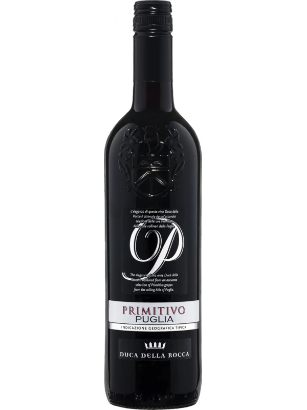 Contri Spumanti, Duca della Rocca Primitivo, Puglia IGT