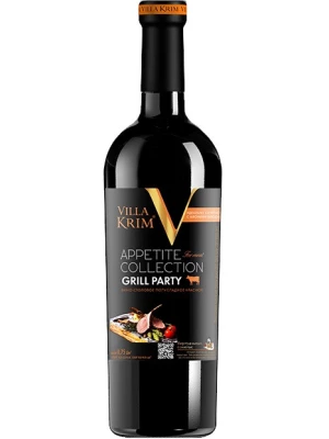 Вино Villa Krim, Appetite Collection Grill Party 0.75 л