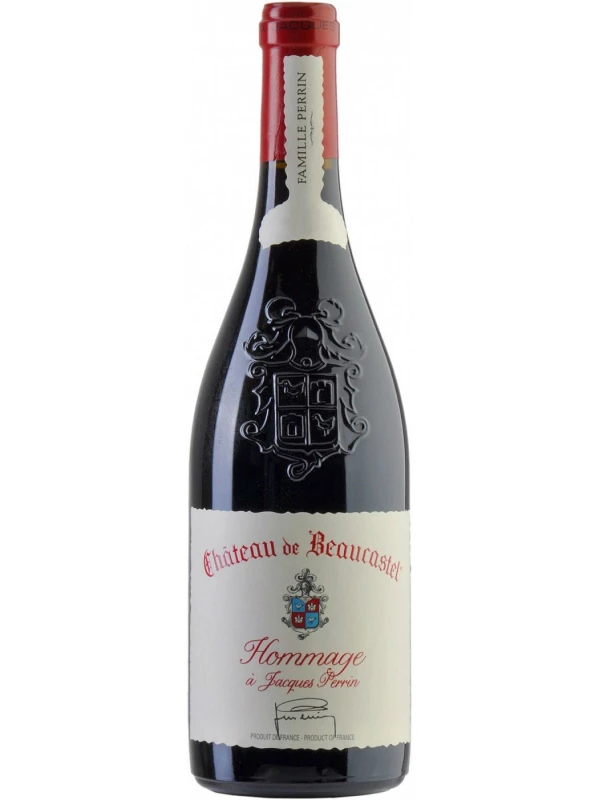 Chateau de Beaucastel, Hommage a Jaques Perrin, Chateauneuf-du-Pape AOC