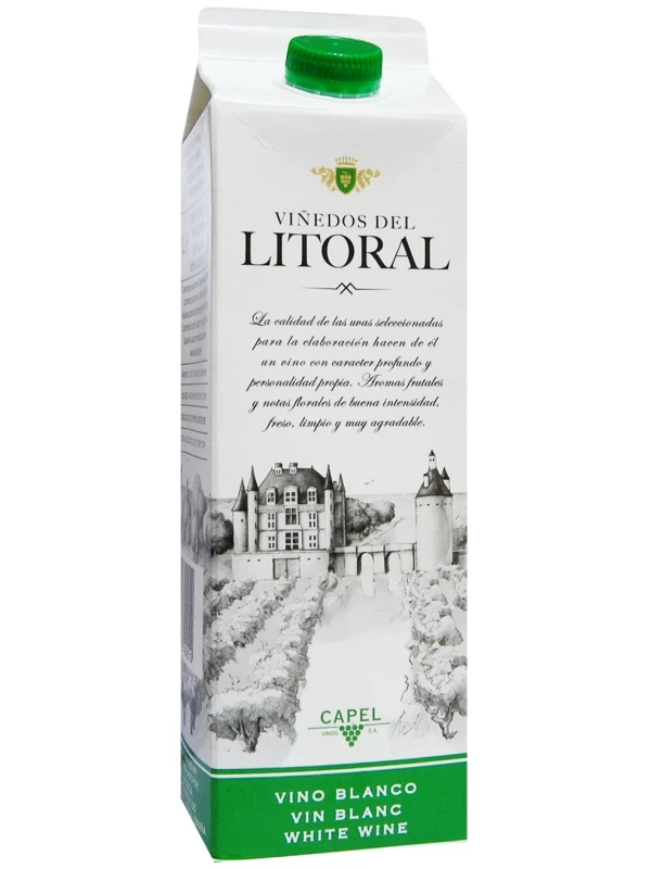 Vinedos del Litoral Blanco Semidulce, tetra-pak