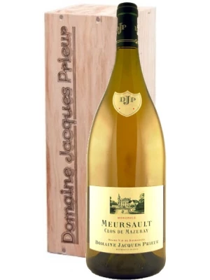 Вино Domaine Jacques Prieur, Meursault Clos de Mazeray Blanc, wooden box 2017, 3 л