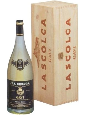 Вино La Scolca, Gavi dei Gavi DOCG, wooden box 4.5 л