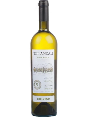 Вино Tbilvino, Special Reserve Tsinandali 2017, 0.75 л