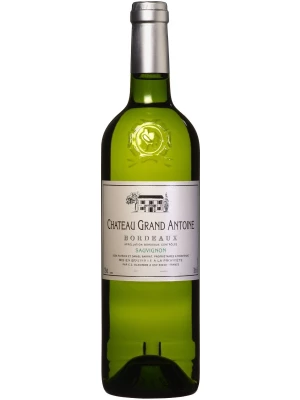 Вино Chateau Grand Antoine Sauvignon, Bordeaux AOC 2024, 0.75 л