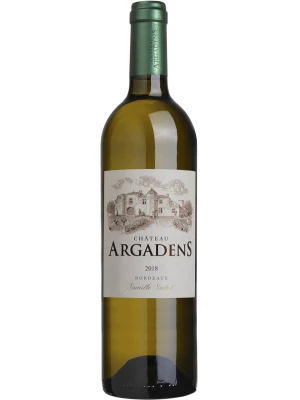 Вино Sichel, Chateau Argadens Blanc, Bordeaux Superieur AOC 2018, 0.75 л