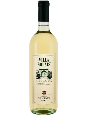 Вино Vermentino di Sardegna DOC Villa Solais 2022, 0.75 л