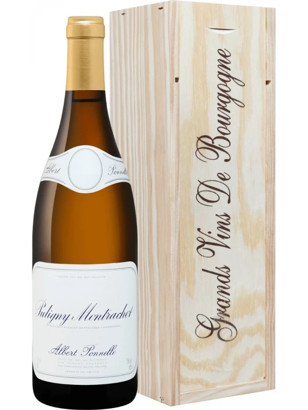 Albert Ponnelle, Puligny-Montrachet AOC, wooden box