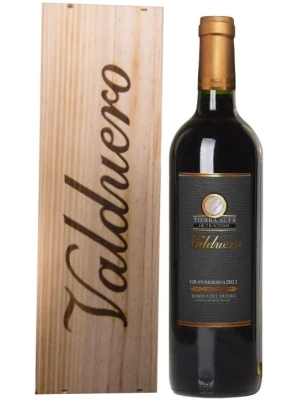 Вино Valduero, Tierra Alta de 2 Racimos Gran Reserva, Ribera del Duero DO, wooden box 2011, 0.75 л