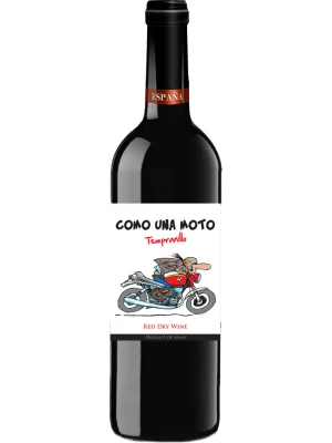 Вино Como Una Moto Tempranillo Dry 0.75 л