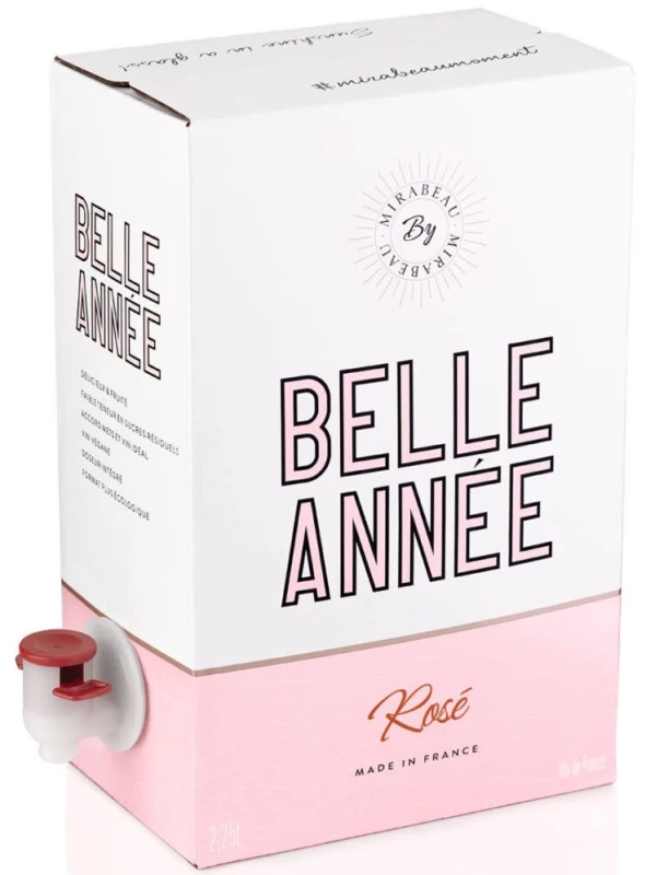 Mirabeau, Belle Annee Rose, bag-in-box