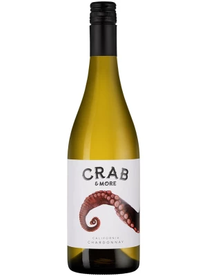 Вино Crab & More Chardonnay 2021, 0.75 л