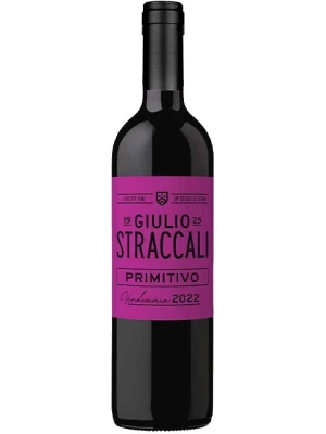 Вино Giulio Straccali, Primitivo, Puglia IGP 2022, 0.75 л