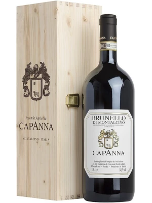 Вино Capanna, Brunello di Montalcino DOCG, wooden box 2016, 1.5 л