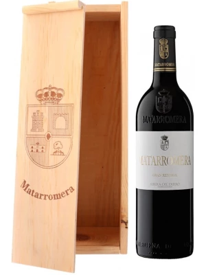 Вино Matarromera Gran Reserva, Ribera del Duero DO, wooden box 2013, 0.75 л