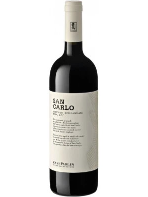 Вино Case Paolin, San Carlo, Montello-Colli Asolani Rosso DOC 2017, 0.75 л